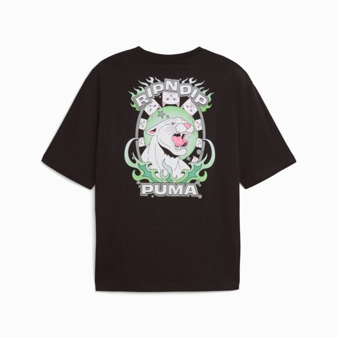 PUMA x RIPNDIP Erkek Boxy Tişört PUMA x RIPNDIP Erkek Boxy Tişört
