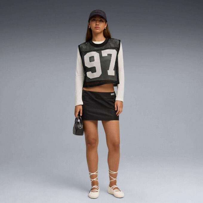 PUMA x ROSÉ Kadın Mikro Mini Etek PUMA x ROSÉ Kadın Mikro Mini Etek