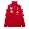 PUMA x Scuderia Ferrari 2025 Pilotlar T7 Büyük Boy Ceket “Koyu Kiraz”