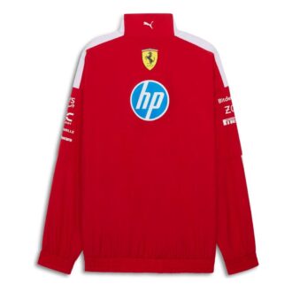 PUMA x Scuderia Ferrari 2025 Pilotlar T7 Büyük Boy Ceket “Koyu Kiraz”