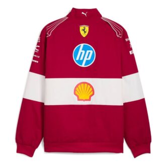 PUMA x Scuderia Ferrari Yarış Ceketi “Koyu Kiraz”