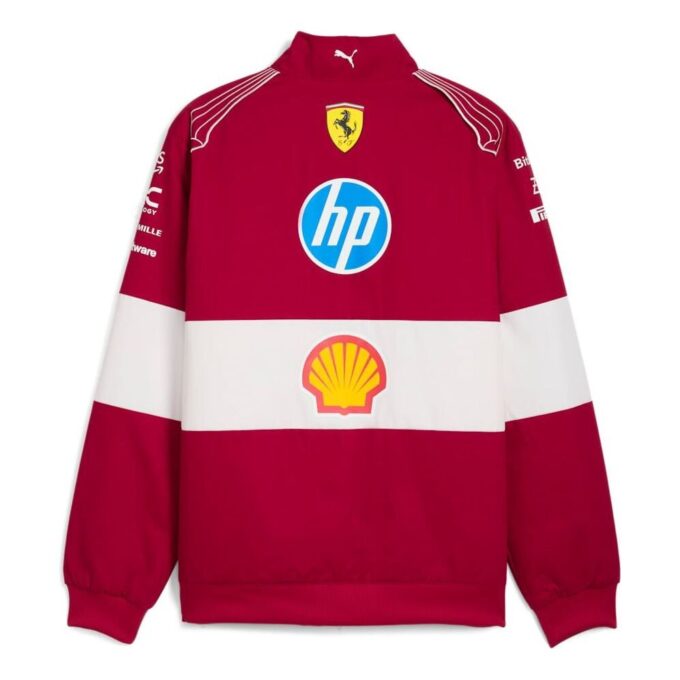 PUMA x Scuderia Ferrari Yarış Ceketi “Koyu Kiraz”
