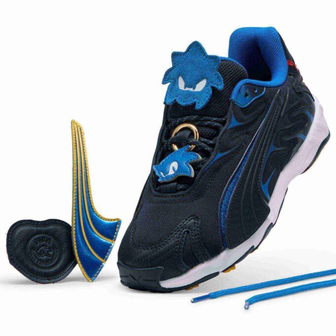 PUMA x SONIC THE HEDGEHOG Inhale Sonic Büyük Çocuk Spor Ayakkabıları PUMA x SONIC THE HEDGEHOG Inhale Sonic Büyük Çocuk Spor Ayakkabıları