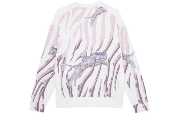 PUMA x SORAYAMA Sweatshirt “Beyaz Pembe Gümüş”