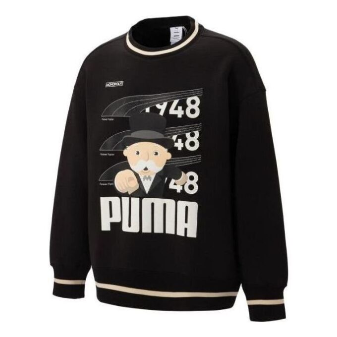 PUMA x Staffonly X Monopoly Logo Sweatshirt “Siyah”