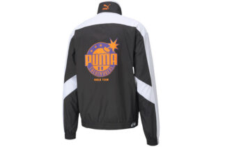 PUMA x The Hundreds Spor Ceket “Siyah Beyaz Turuncu”