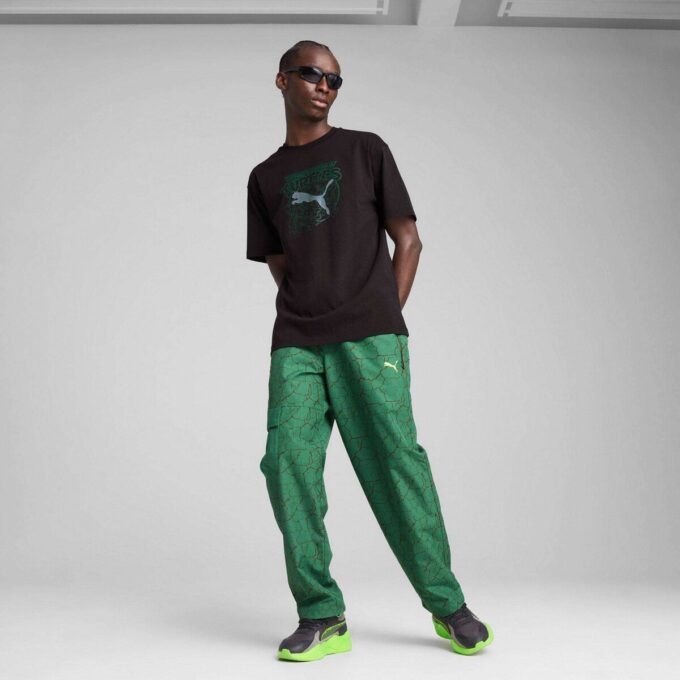 PUMA x TMNT Erkek Rahat Grafik Tişört PUMA x TMNT Erkek Rahat Grafik Tişört