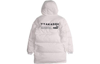 PUMA x Tyakasha Down Parka “Beyaz Siyah”