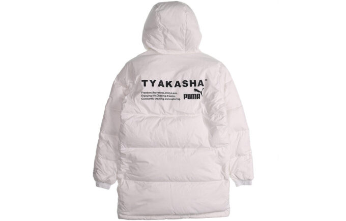 PUMA x Tyakasha Down Parka “Beyaz Siyah”
