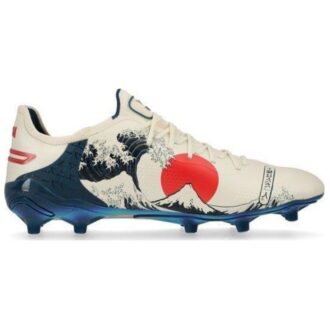 PUMA x Unisport King Ultimate FG “Krem Beyaz Kırmızı”