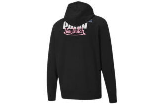 PUMA x Von Dutch Kapüşonlu Üst “Siyah Beyaz Pembe”