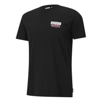 PUMA x Von Dutch Tişört “Siyah Beyaz Pembe”