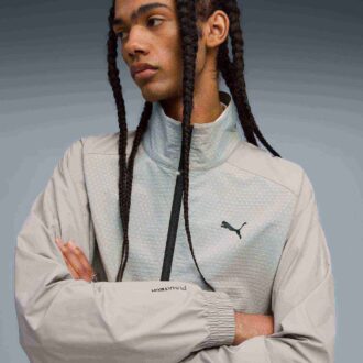 PUMATECH Erkek Yarım Fermuarlı Yuvarlak Yaka Sweatshirt