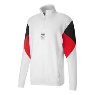 Rebel Half-Zip TR “Beyaz Siyah Kırmızı”