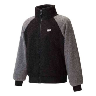 Reglan Kollu Sherpa Ceket “Siyah”