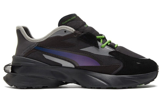 ROARINGWILD x PUMA Unisex Pwrframe Op-1 Spor Ayakkabıları Siyah “Mavi”