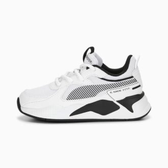 RS-X Siyah Beyaz Küçük Çocuk Spor Ayakkabısı