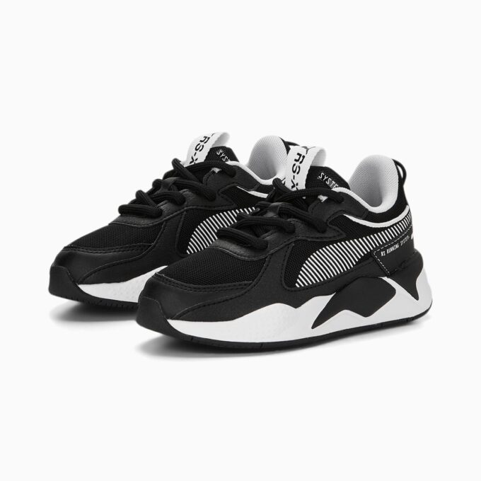 RS-X Siyah Beyaz Küçük Çocuk Spor Ayakkabısı RS-X Siyah Beyaz Küçük Çocuk Spor Ayakkabısı