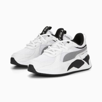 RS-X Siyah Beyaz Küçük Çocuk Spor Ayakkabısı