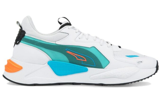 Rs-X Split Athleisure Günlük Spor Ayakkabı Unisex Beyaz Mavi Yeşil “Beyaz Mavi”
