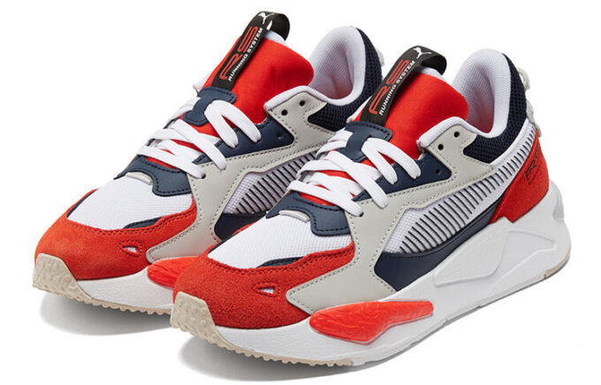 RS-Z Şok Emici Kaymaz Retro Spor “Kırmızı Beyaz”