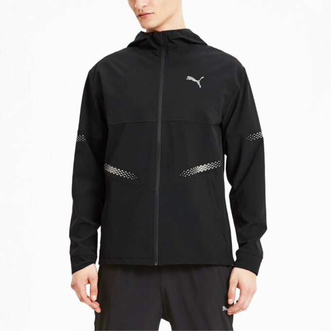 Runner ID Kapüşonlu Ceket “Siyah”