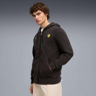 Scuderia Ferrari Erkek Fermuarlı Sweatshirt