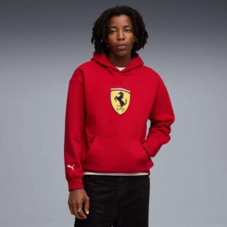 Scuderia Ferrari Erkek Kapüşonlu Üst