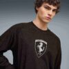 Scuderia Ferrari Erkek Motor Sporları Yuvarlak Yaka Sweatshirt Scuderia Ferrari Erkek Motor Sporları Yuvarlak Yaka Sweatshirt