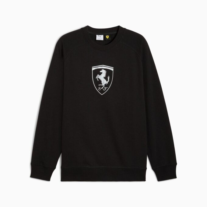 Scuderia Ferrari Erkek Motor Sporları Yuvarlak Yaka Sweatshirt Scuderia Ferrari Erkek Motor Sporları Yuvarlak Yaka Sweatshirt