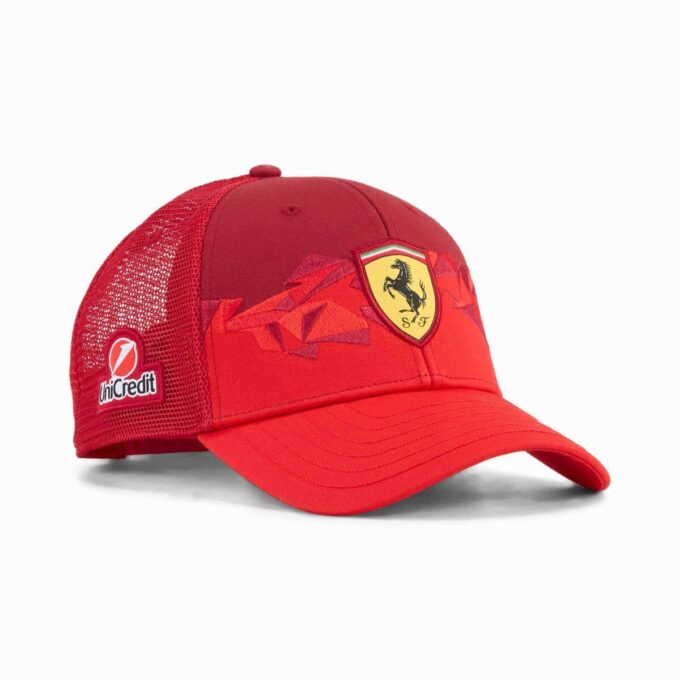 Scuderia Ferrari HP 20 Yıllık Kırmızı Kamyoncu Şapkası Scuderia Ferrari HP 20 Yıllık Kırmızı Kamyoncu Şapkası