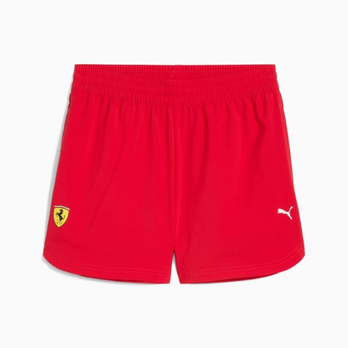 Scuderia Ferrari Kadın Dokuma Şort