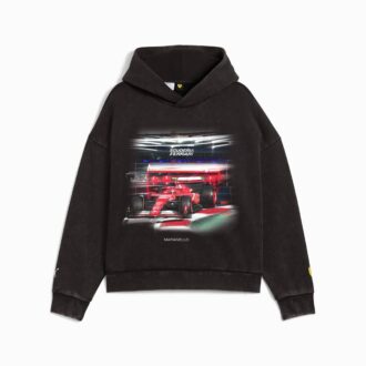 Scuderia Ferrari Las Vegas Erkek Motor Sporları Kapüşonlu Üstü