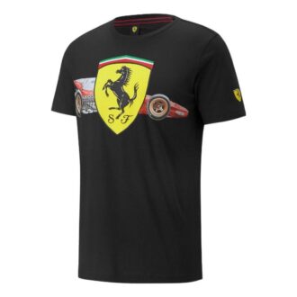 Scuderia Ferrari Shield Tişörtü “Siyah”