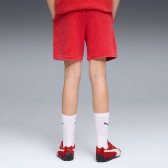 Scuderia Ferrari Sportswear Büyük Çocuklar İçin Motor Sporları Şortları