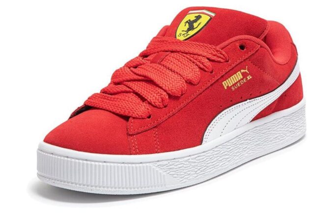 Scuderia Ferrari x Süet XL “Rosso Corsa Beyaz”