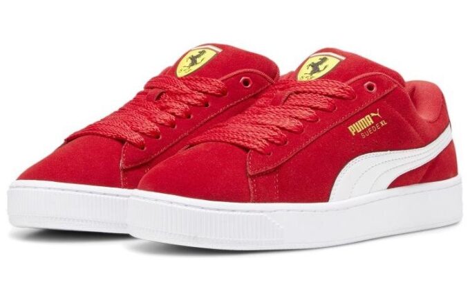 Scuderia Ferrari x Süet XL “Rosso Corsa Beyaz”