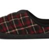 Scuff Flanel Slip-On “Siyah Kırmızı”