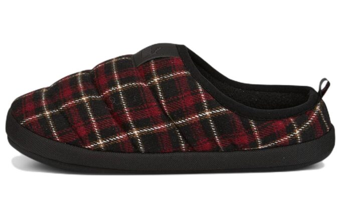 Scuff Flanel Slip-On “Siyah Kırmızı”