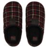 Scuff Flanel Slip-On “Siyah Kırmızı”