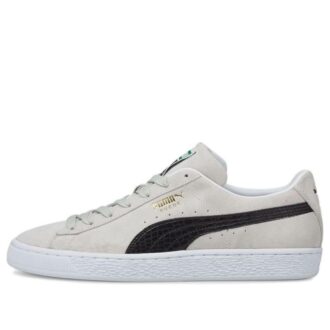 Süet Croc Retro Günlük Kaykay Ayakkabısı Unisex Gri Beyaz