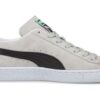 Süet Croc Retro Günlük Kaykay Ayakkabısı Unisex Gri Beyaz