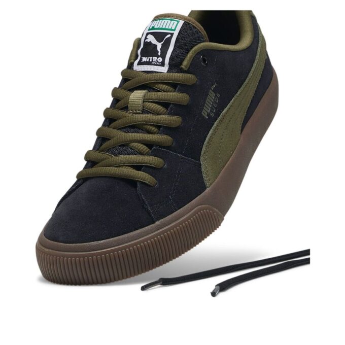 Süet Skate Nitro “Siyah Zeytin Yeşili”