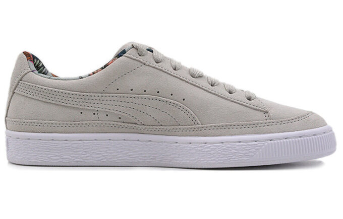 Süet Skate Palms “Açık Gri”