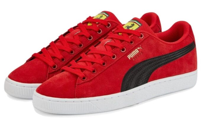 Süet x Scuderia Ferrari “Kalkan – Rosso Corsa”