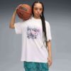Shooting Stars Basketbol Grafik Tişörtü
