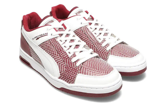 Slipstream Düşük VTG MIJ Yılan Cordovan/PUMA Beyaz
