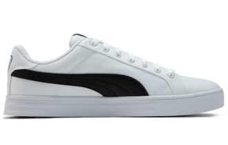 Smash Vulc Retro Günlük Kaykay Ayakkabısı Unisex Beyaz Siyah Ayakkabı “Beyaz Siyah”