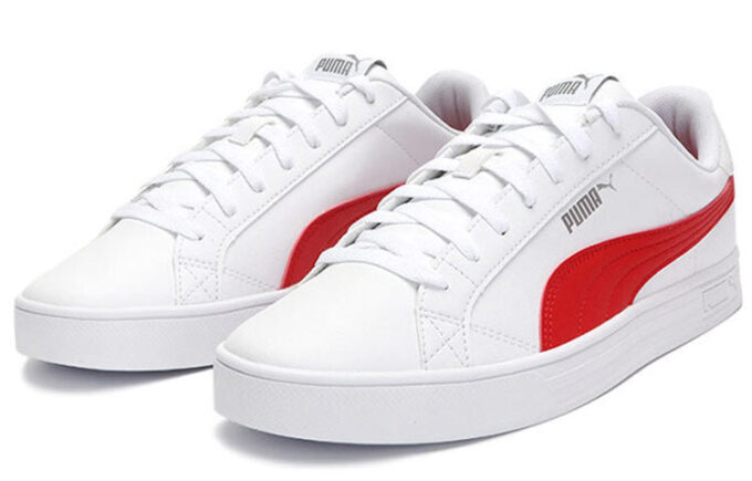 Smash Vulc V3 Lo “Beyaz Yüksek Risk Kırmızı”