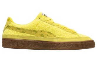 SÜNGERBOB KARE PANTOLON x PUMA Süet “Süngerbob”